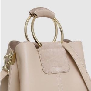 Twilight leather crossbody bag